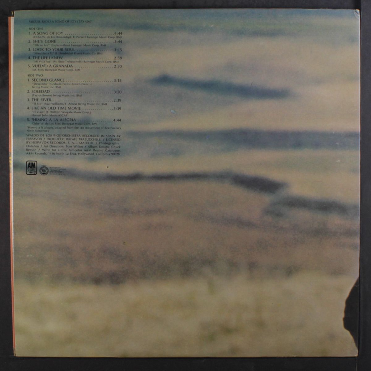 a song of joy by MIGUEL RIOS