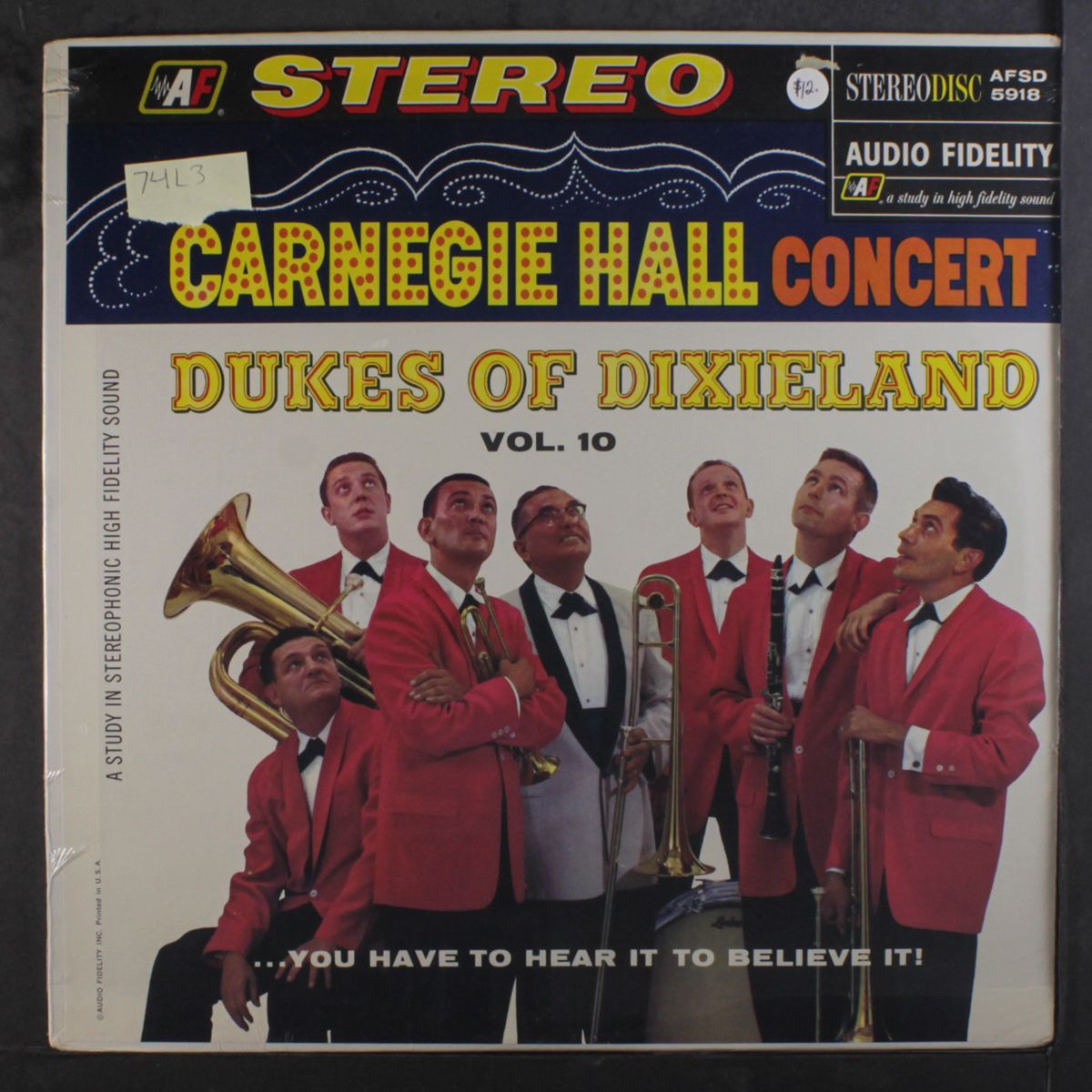 carnegie hall concert, vol. 10 by DUKES OF DIXIELAND