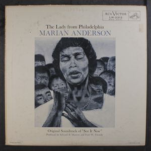 MARIAN ANDERSON