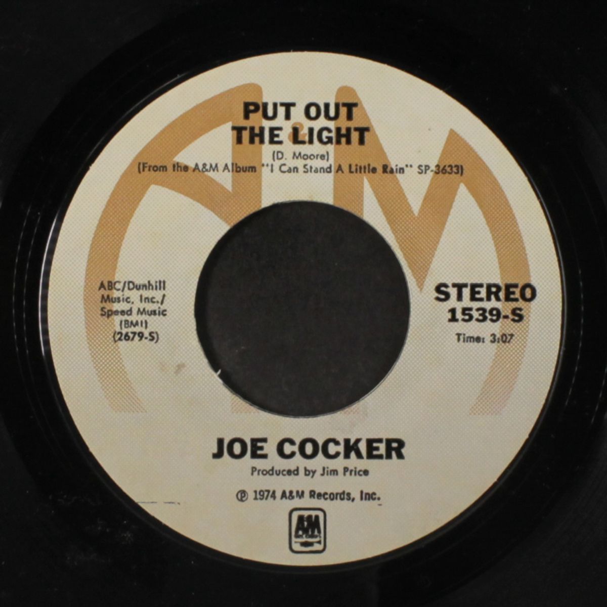 put out the light / if i love you by JOE COCKER