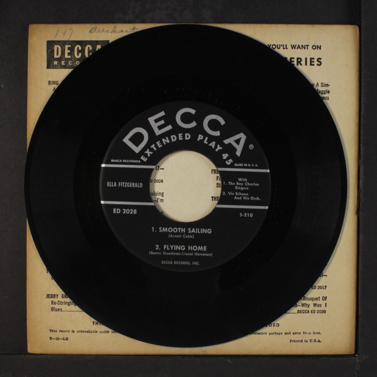 smooth sailing by ELLA FITZGERALD