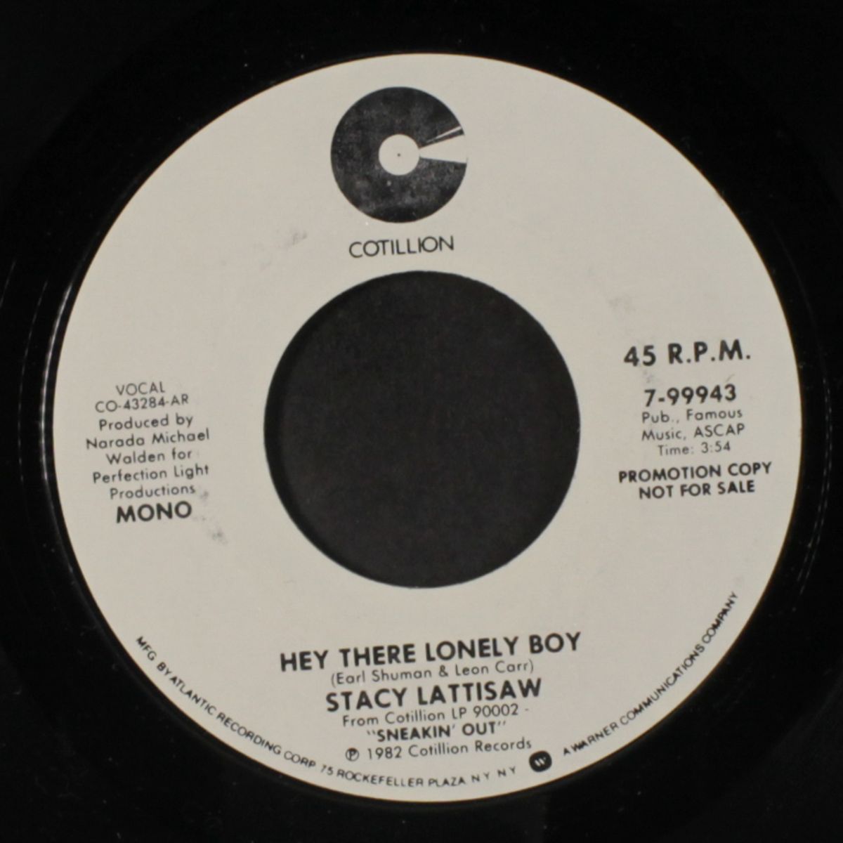 hey there lonely boy / mono by STACY LATTISAW