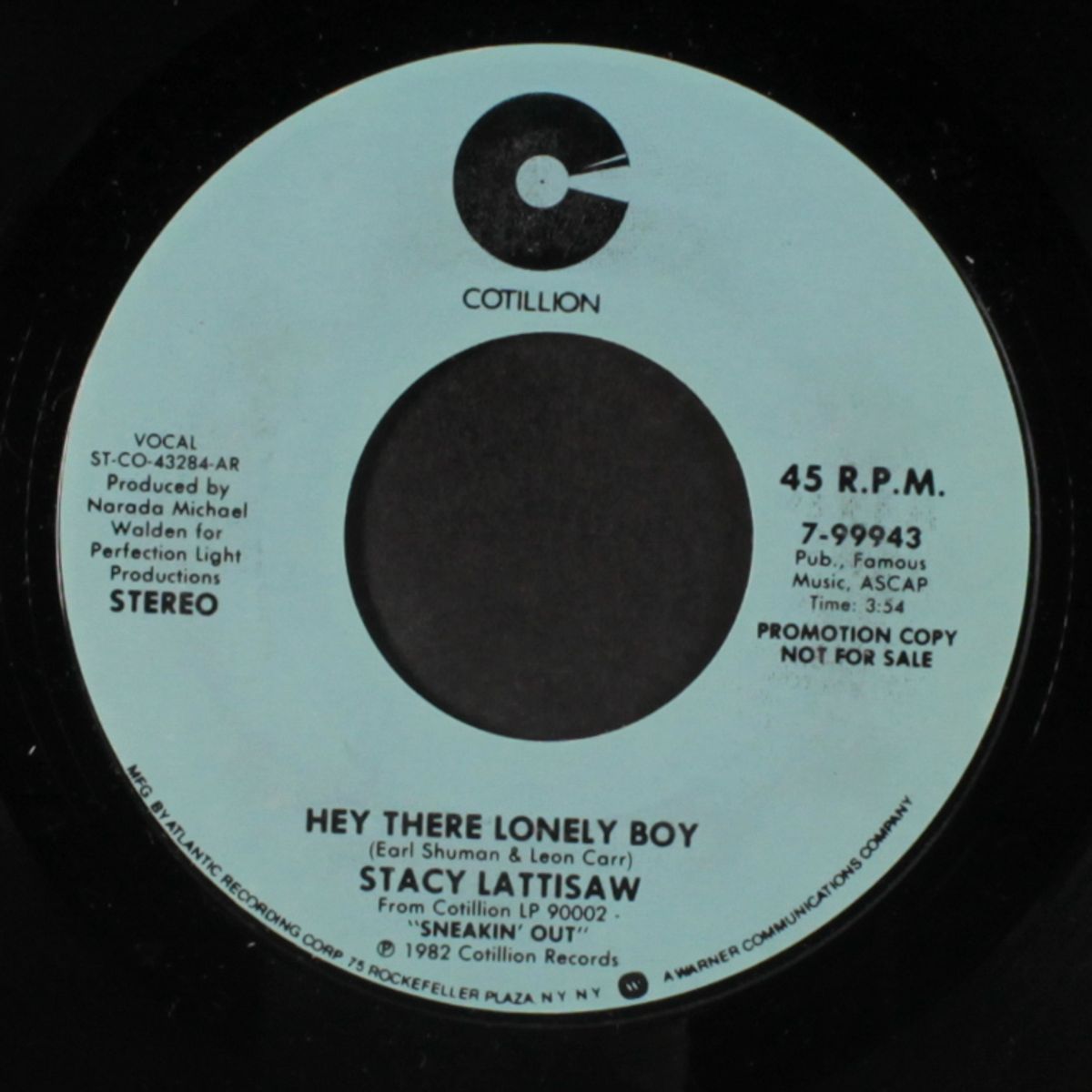 hey there lonely boy / mono by STACY LATTISAW