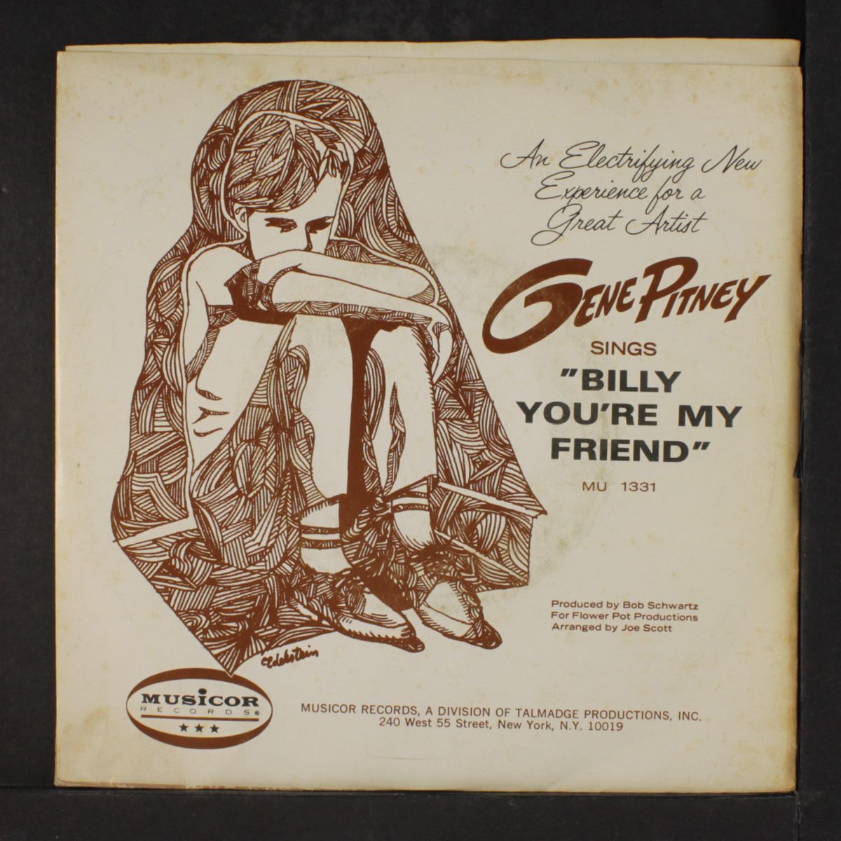 billy you're my friend / lonely drifter by GENE PITNEY