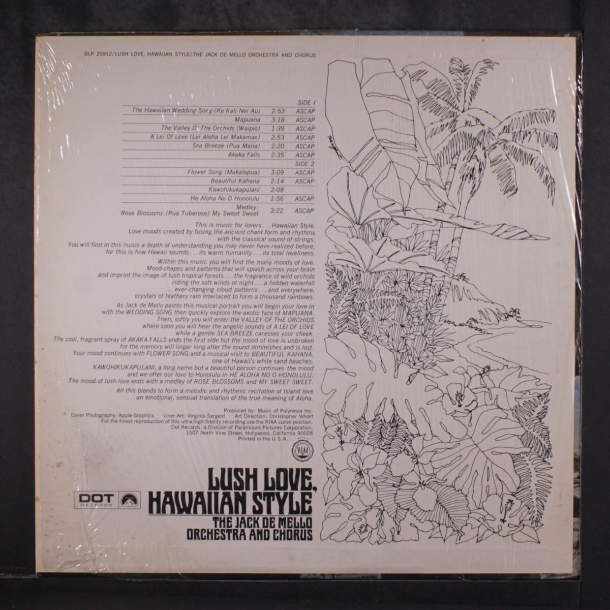 lush love, hawaiian style by JACK DE MELLO
