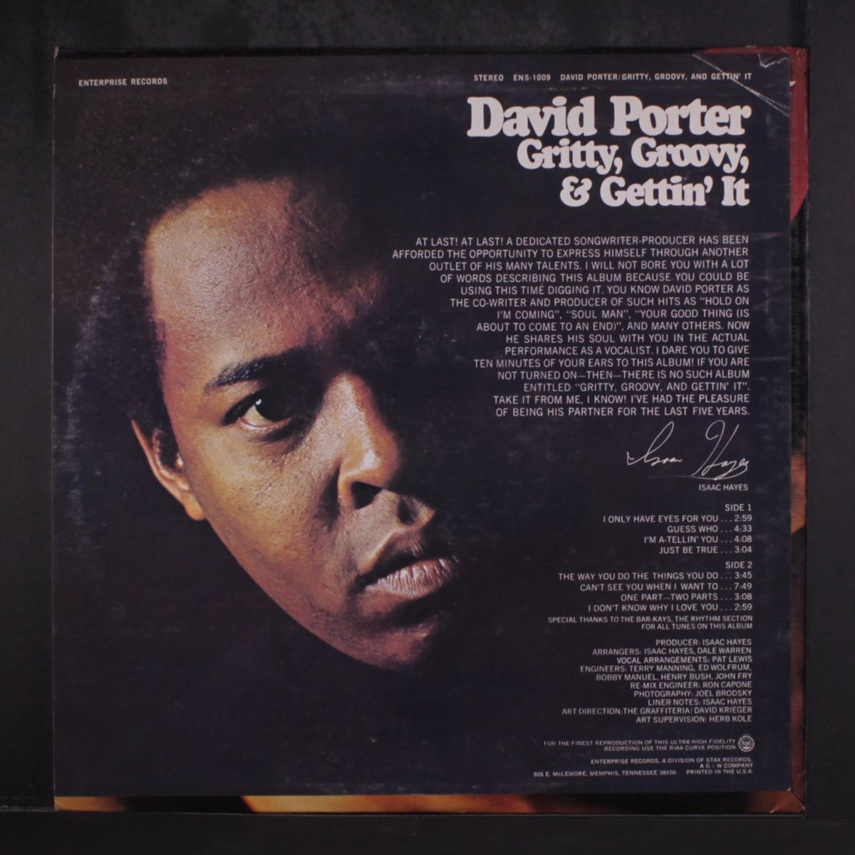 gritty, groovy, & gettin' it by DAVID PORTER