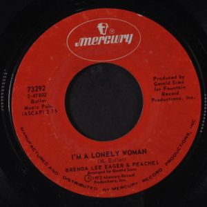 BRENDA LEE EAGER & PEACHES