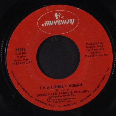 BRENDA LEE EAGER & PEACHES