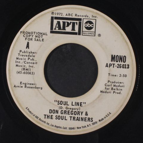 DON GREGORY & SOUL TRAINERS