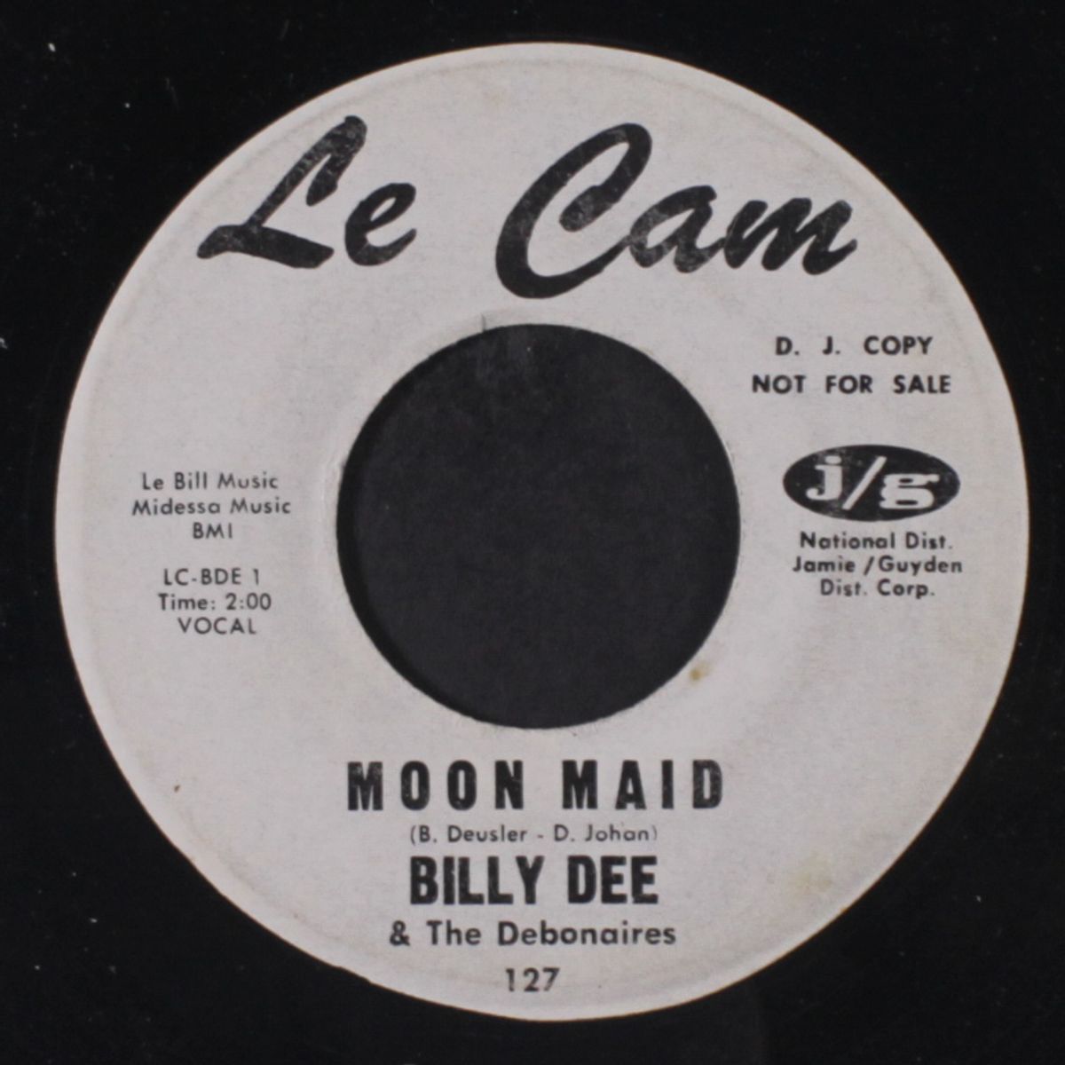 moon maid / 101 by BILLY DEE & DEBONAIRES