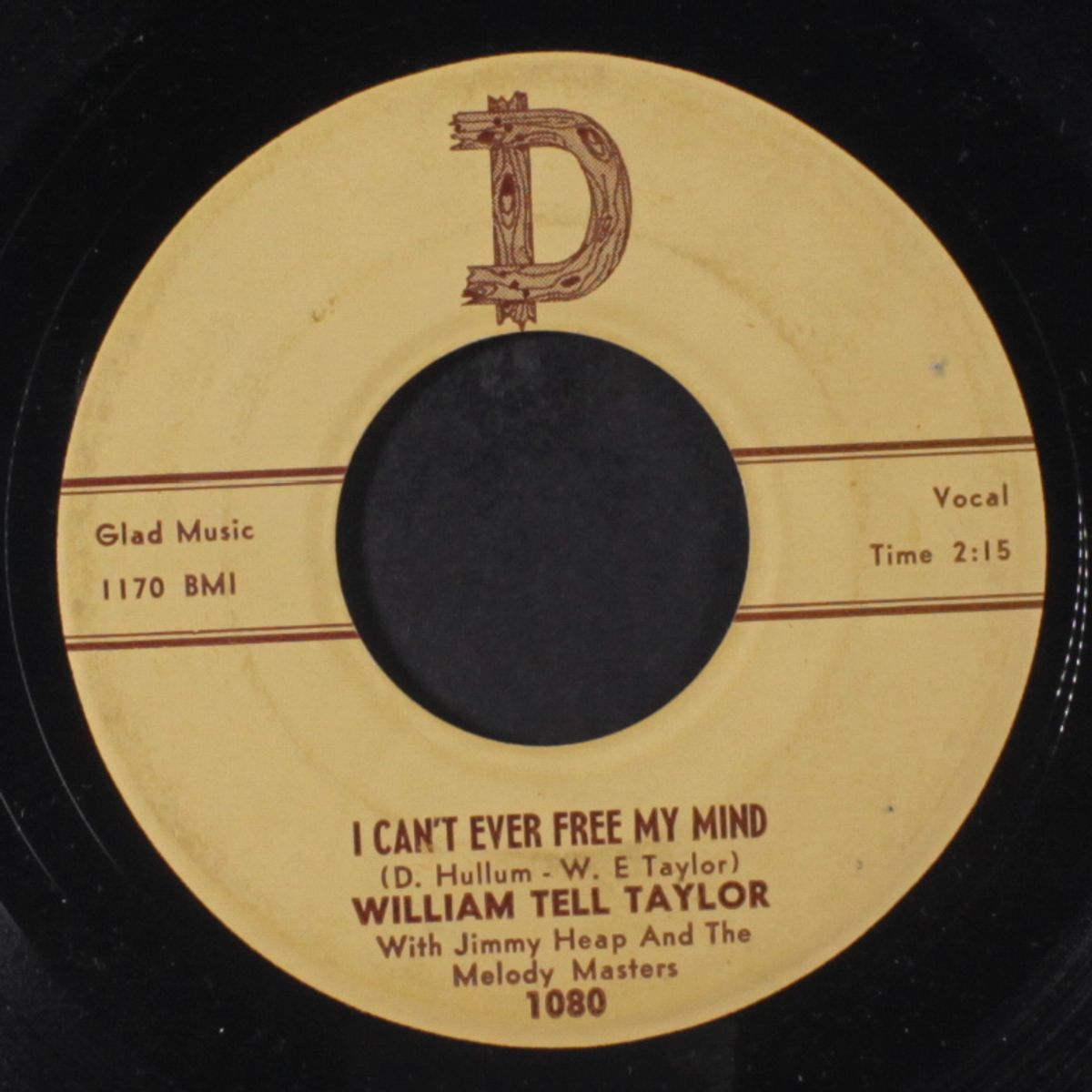 uh huh / i can't ever free my mind by WILLIAM TELL TAYLOR