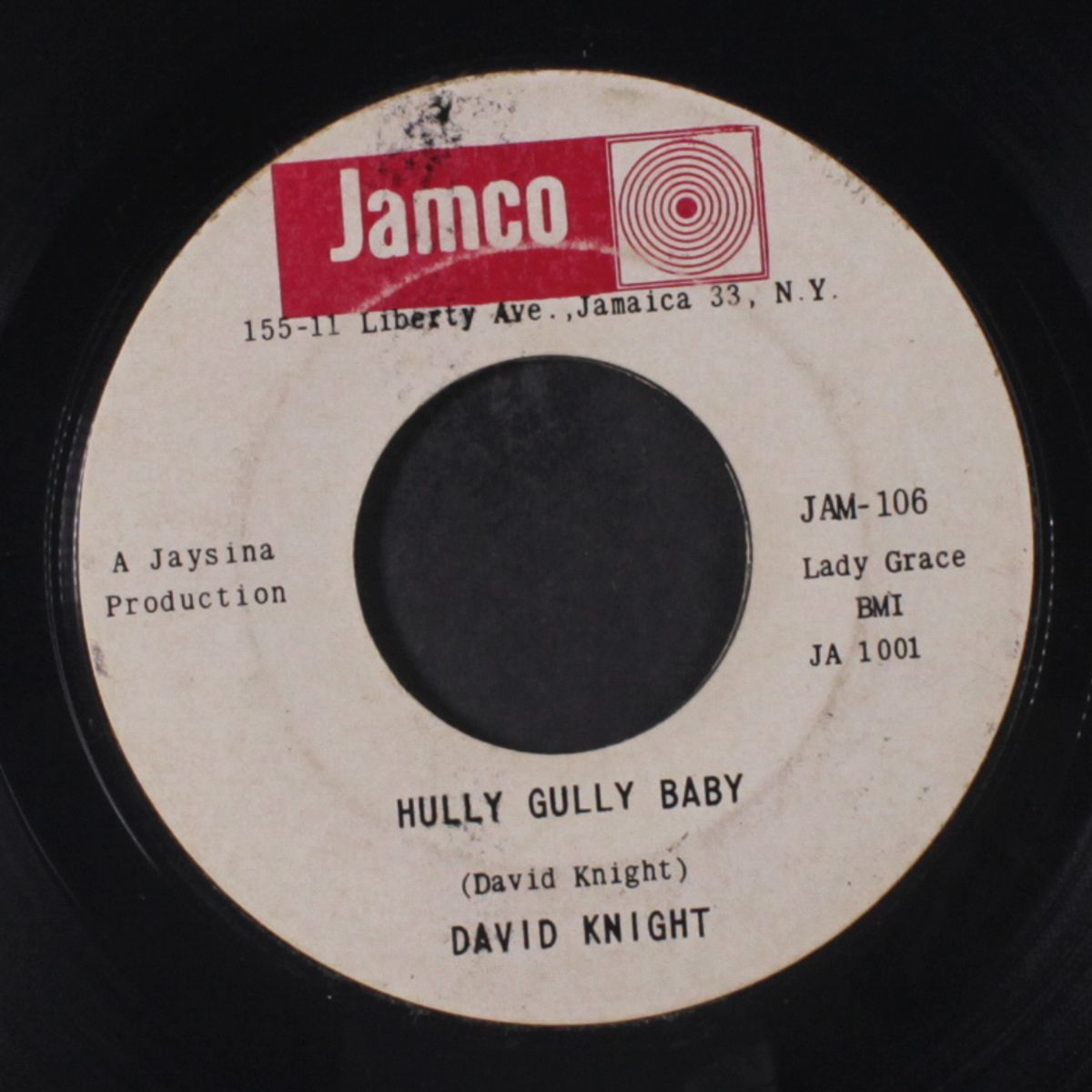hully gully baby / too kissable for words by DAVID KNIGHT