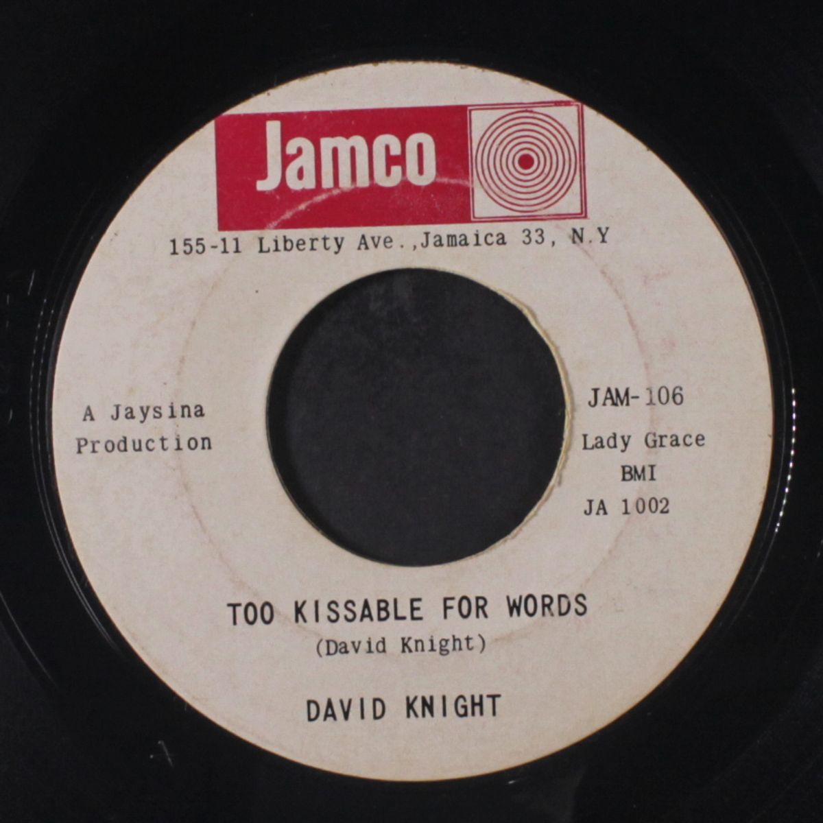hully gully baby / too kissable for words by DAVID KNIGHT