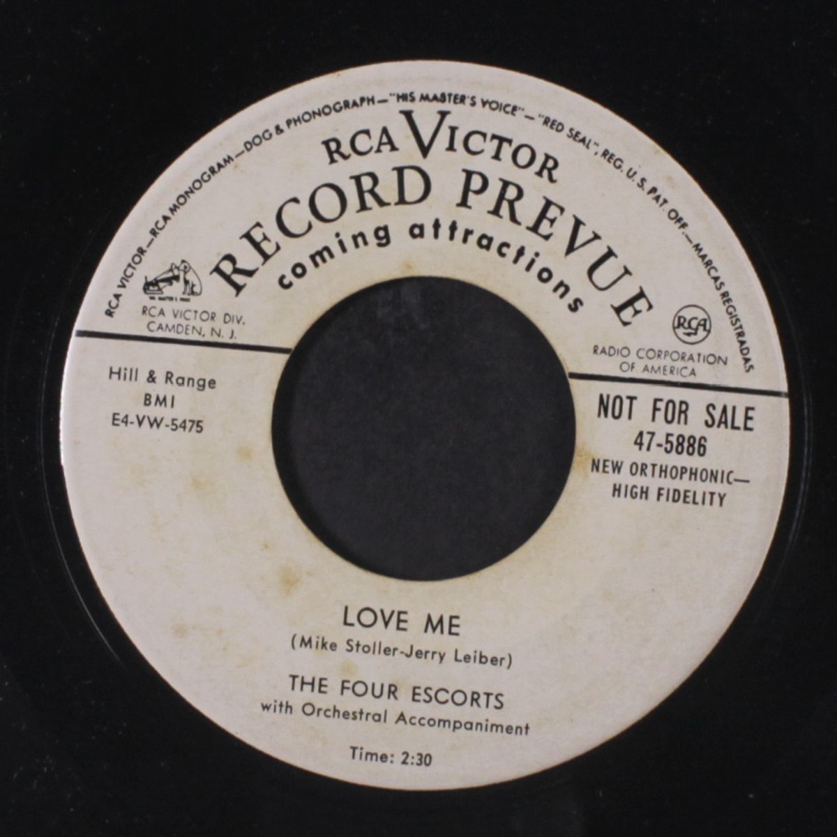 loop de loop mambo / love me by FOUR ESCORTS