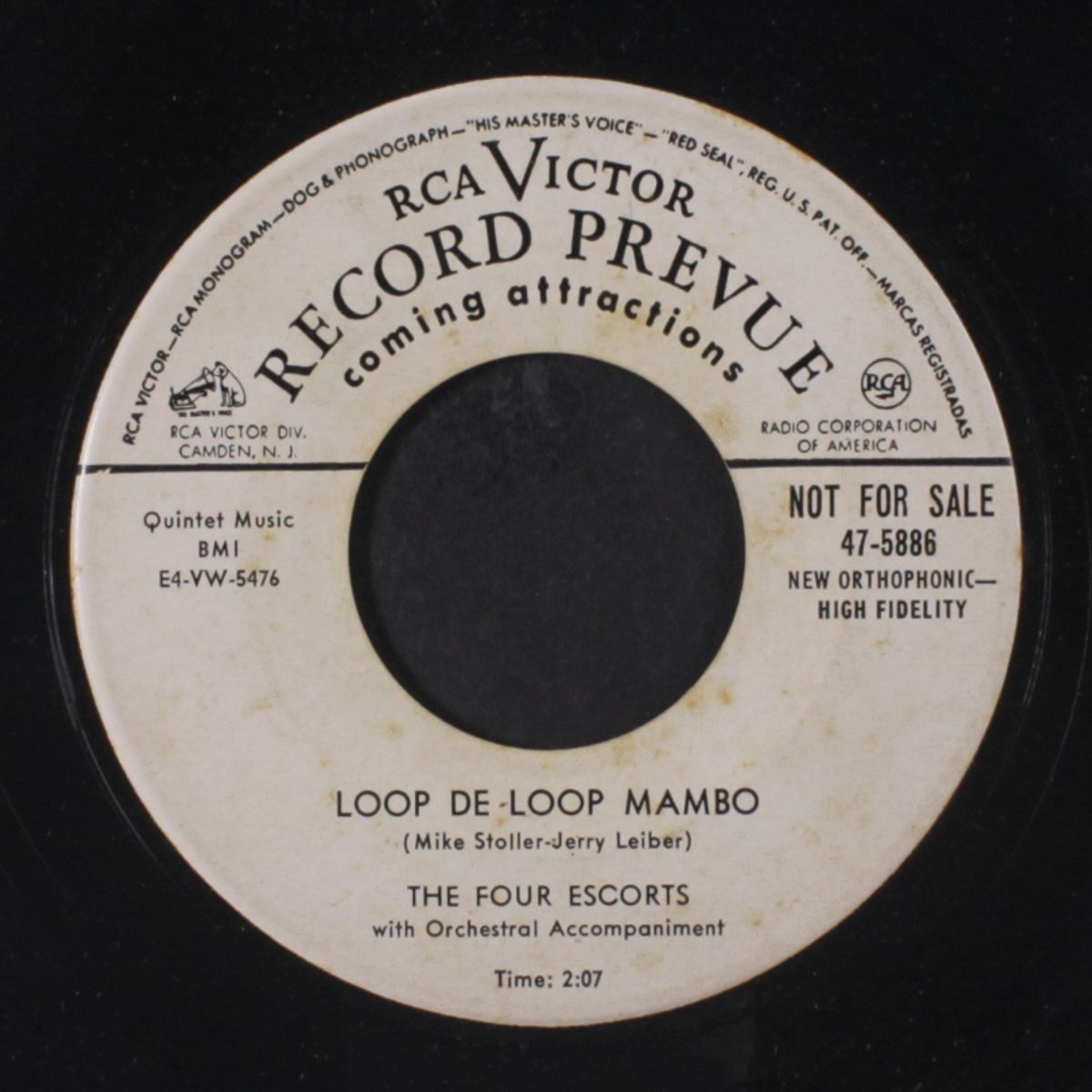 loop de loop mambo / love me by FOUR ESCORTS