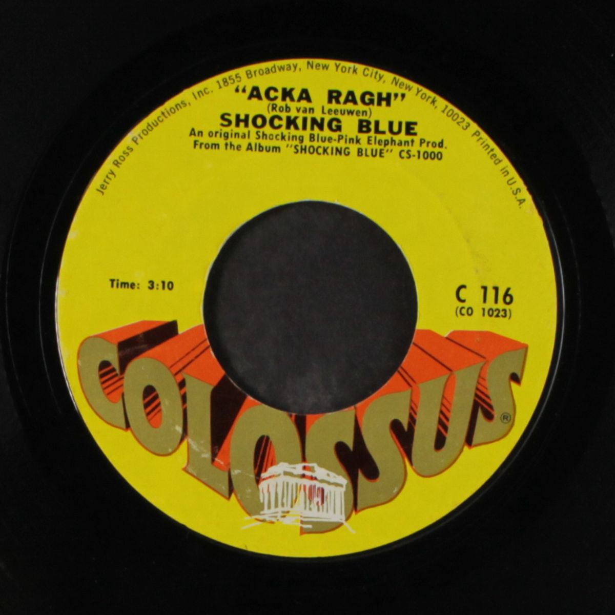long and lonesome road / acka ragh by SHOCKING BLUE