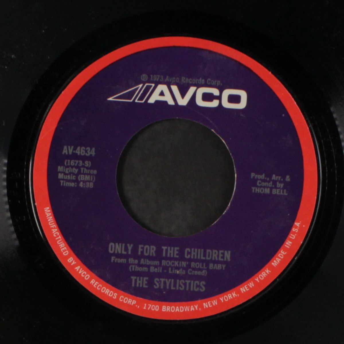 you make me feel brand new / only for the children by STYLISTICS