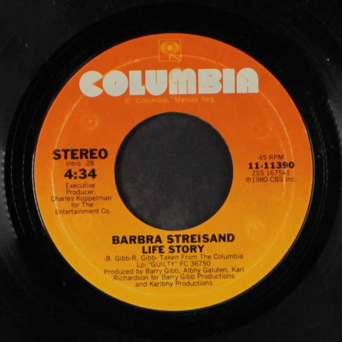 guilty / life story by BARBRA STREISAND & BARRY GIBB