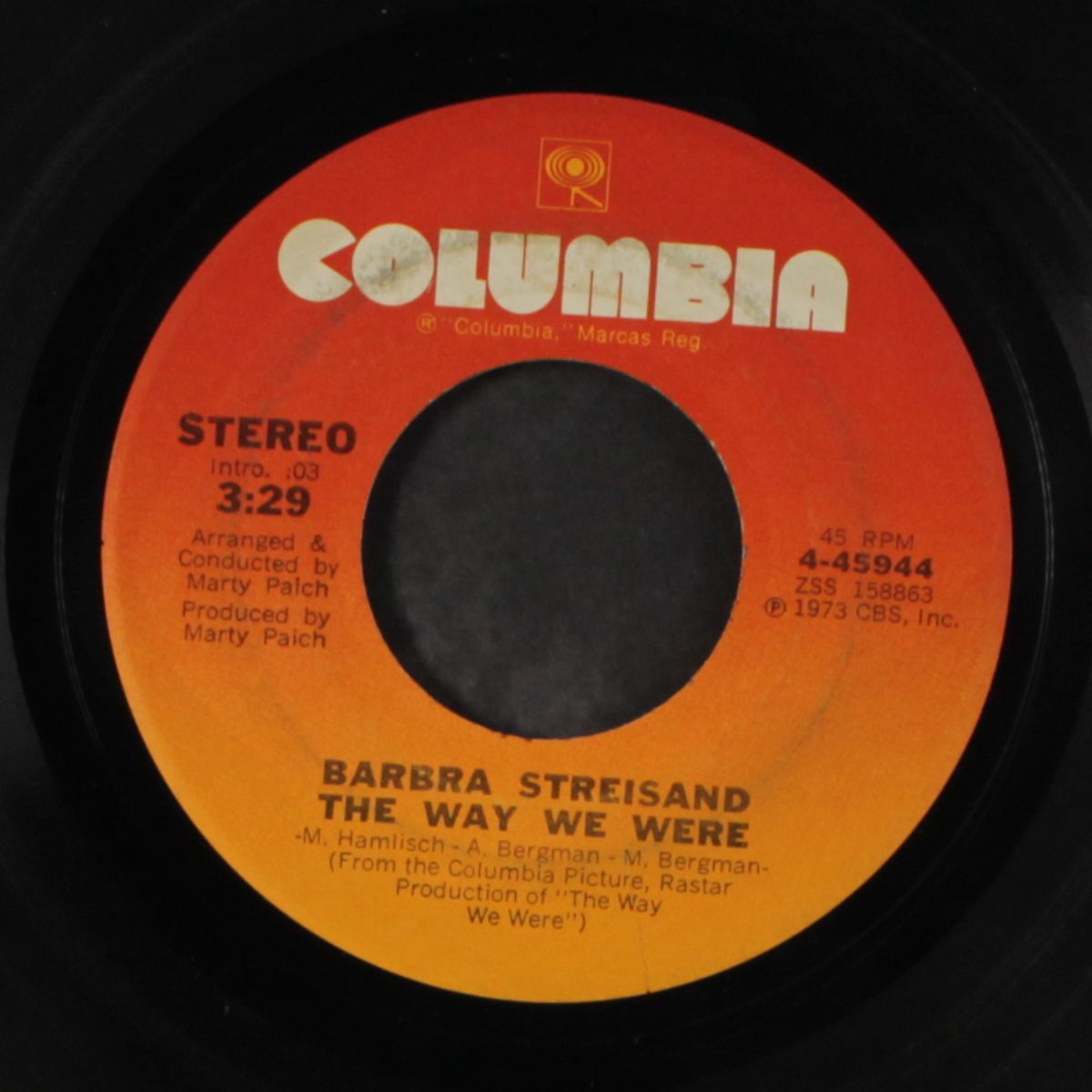the way we were by BARBRA STREISAND