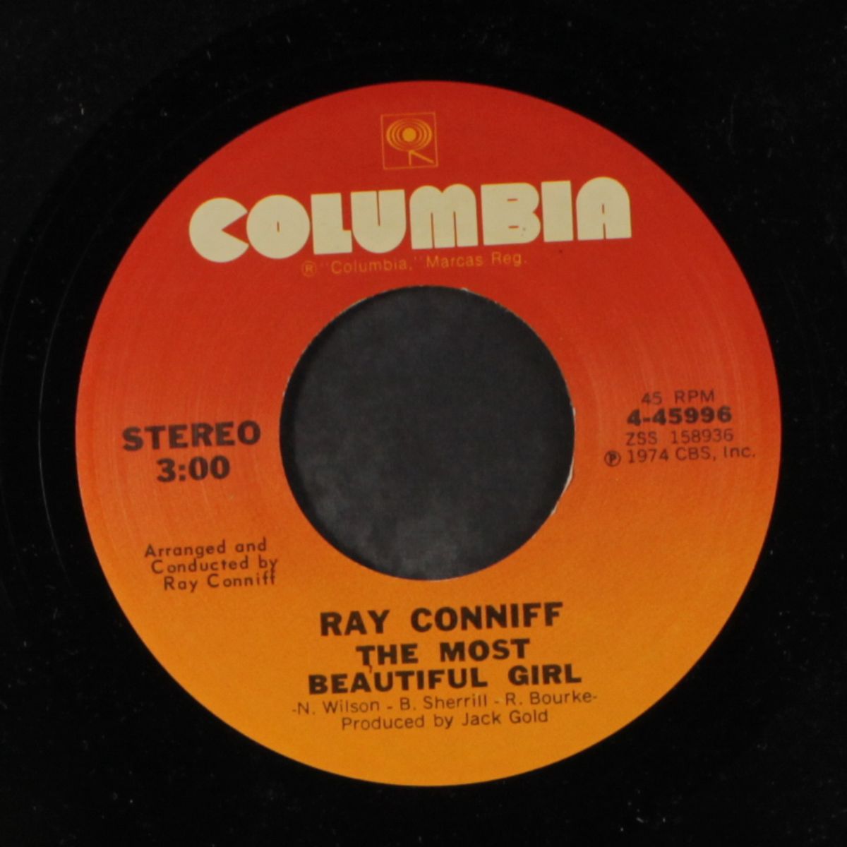 the most beautiful girl / beyond tomorrow by RAY CONNIFF