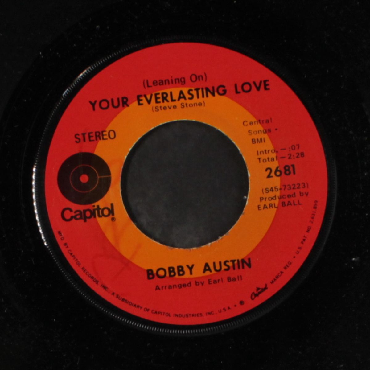 your everlasting love / for your love by BOBBY AUSTIN