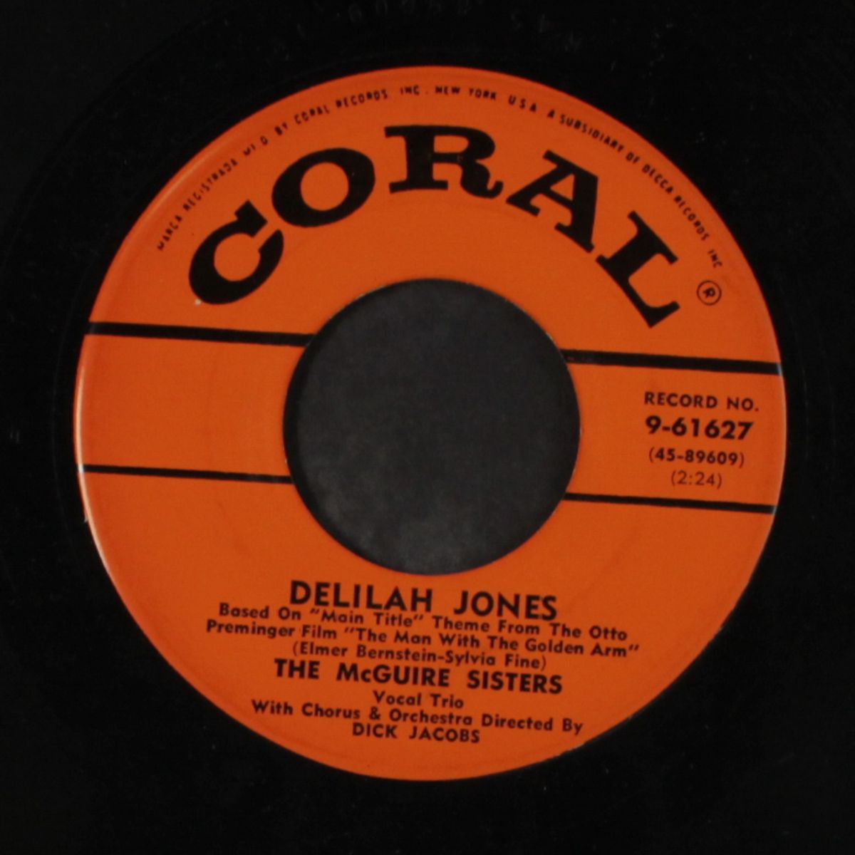 picnic / delilah jones by MCGUIRE SISTERS