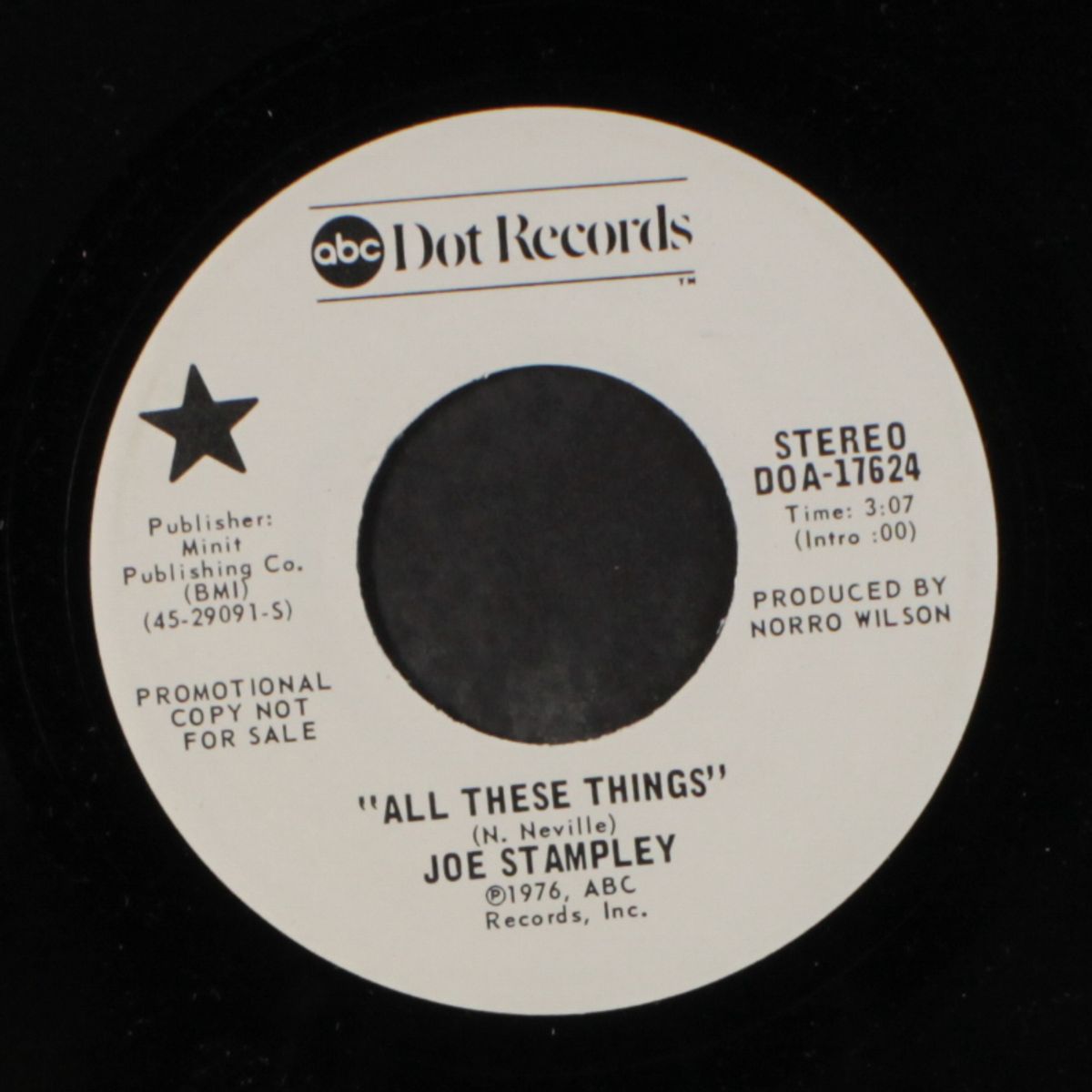 all these things by JOE STAMPLEY