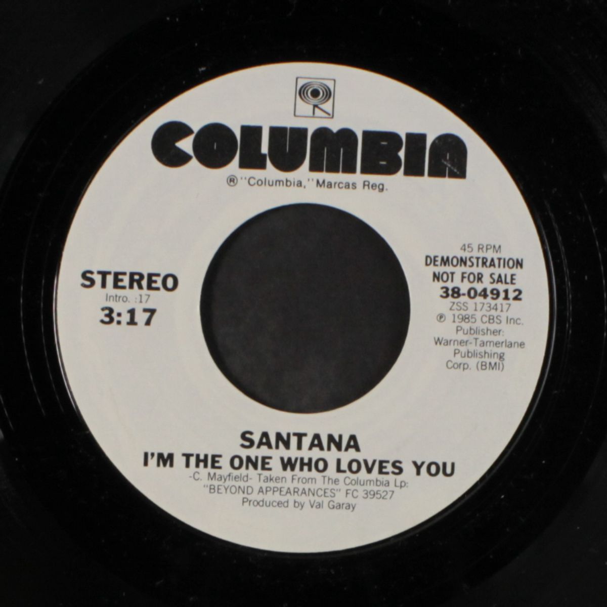 i'm the one who loves you / same by SANTANA