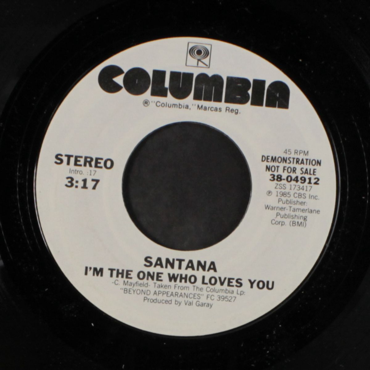 i'm the one who loves you / same by SANTANA