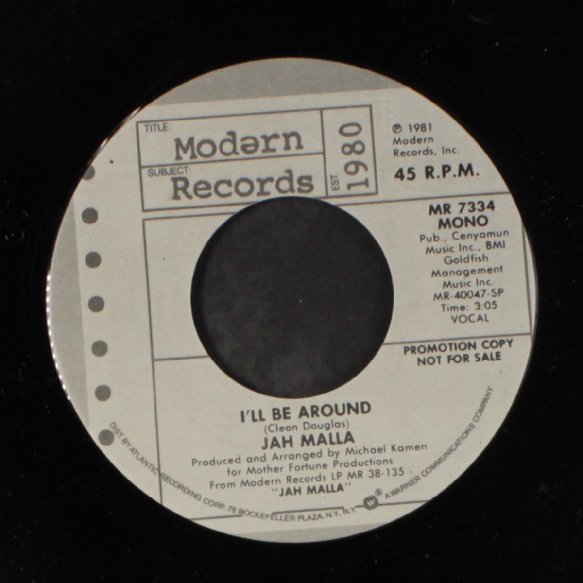 i'll be around / mono by JAH MALLA