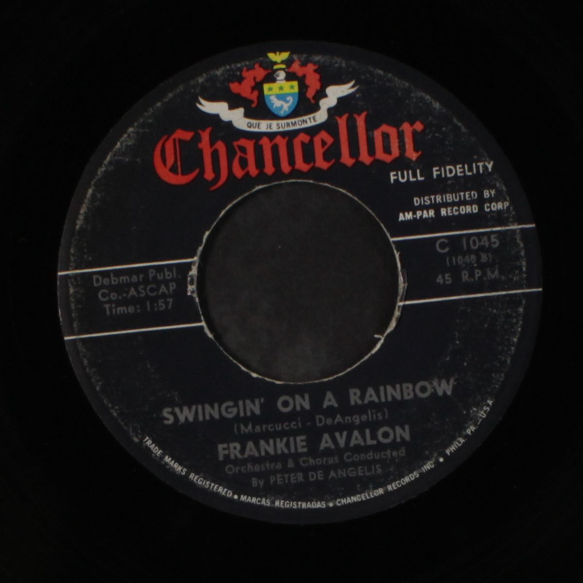 why / swingin' on a rainbow by FRANKIE AVALON