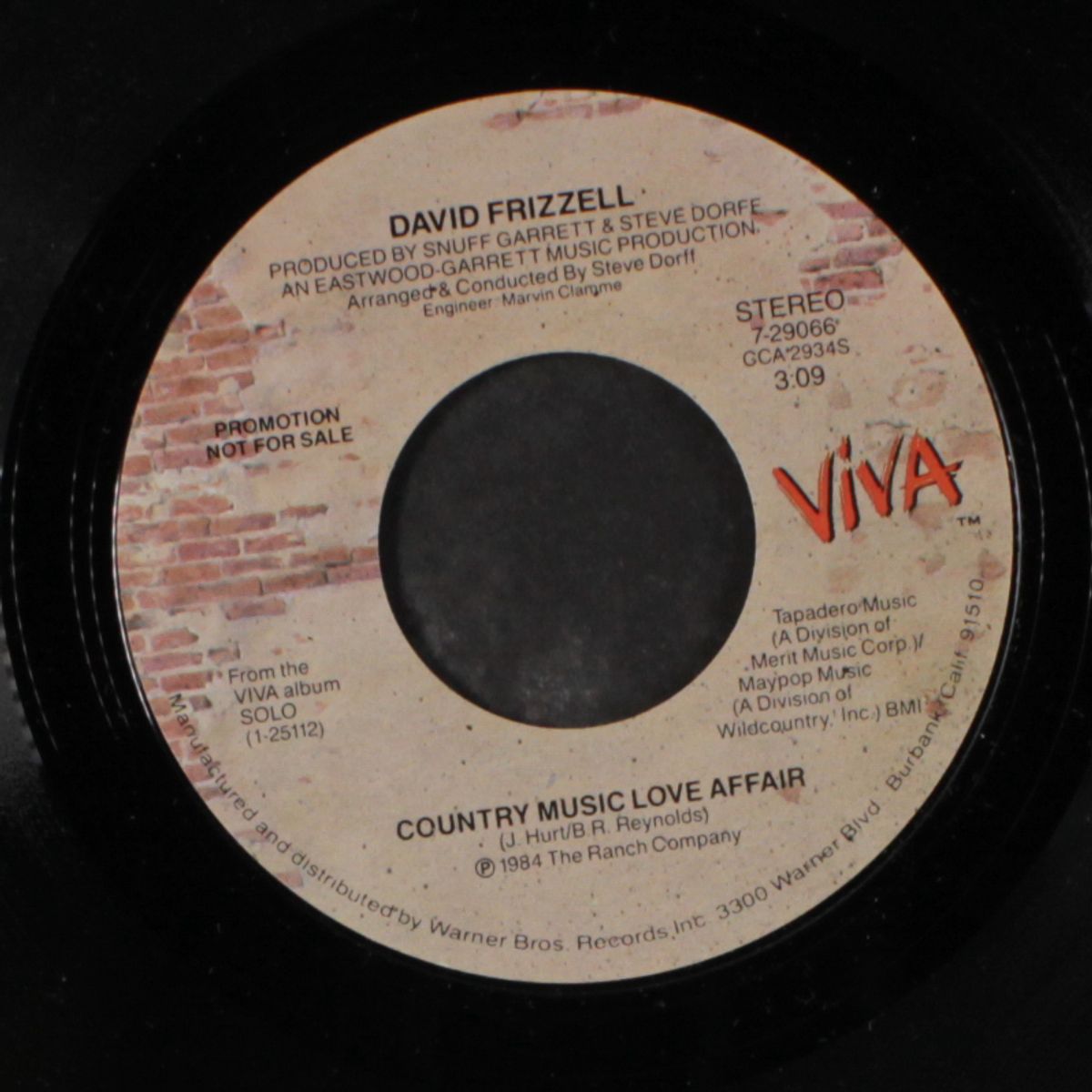 country music love affair by DAVID FRIZZELL