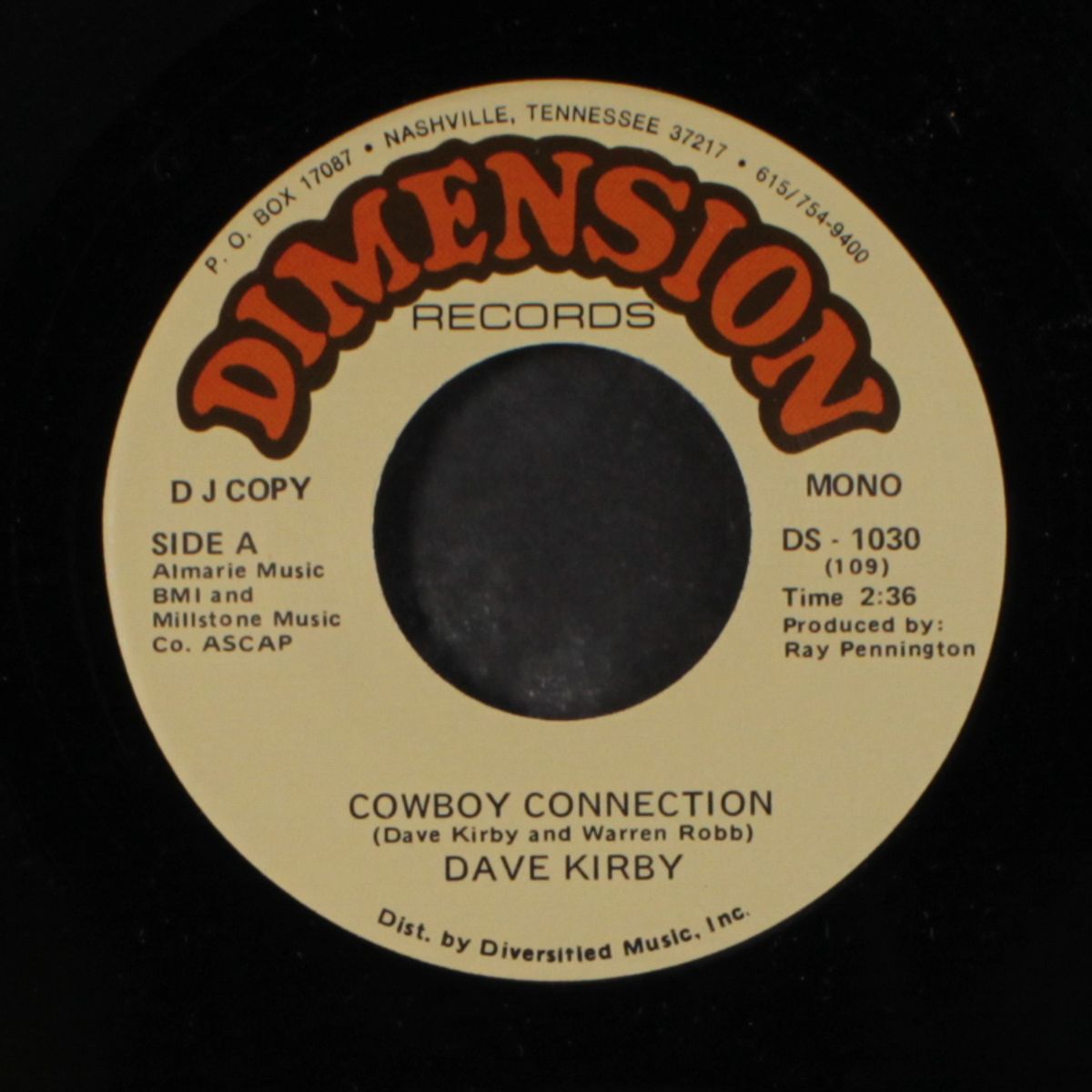 cowboy connection/mono by DAVE KIRBY