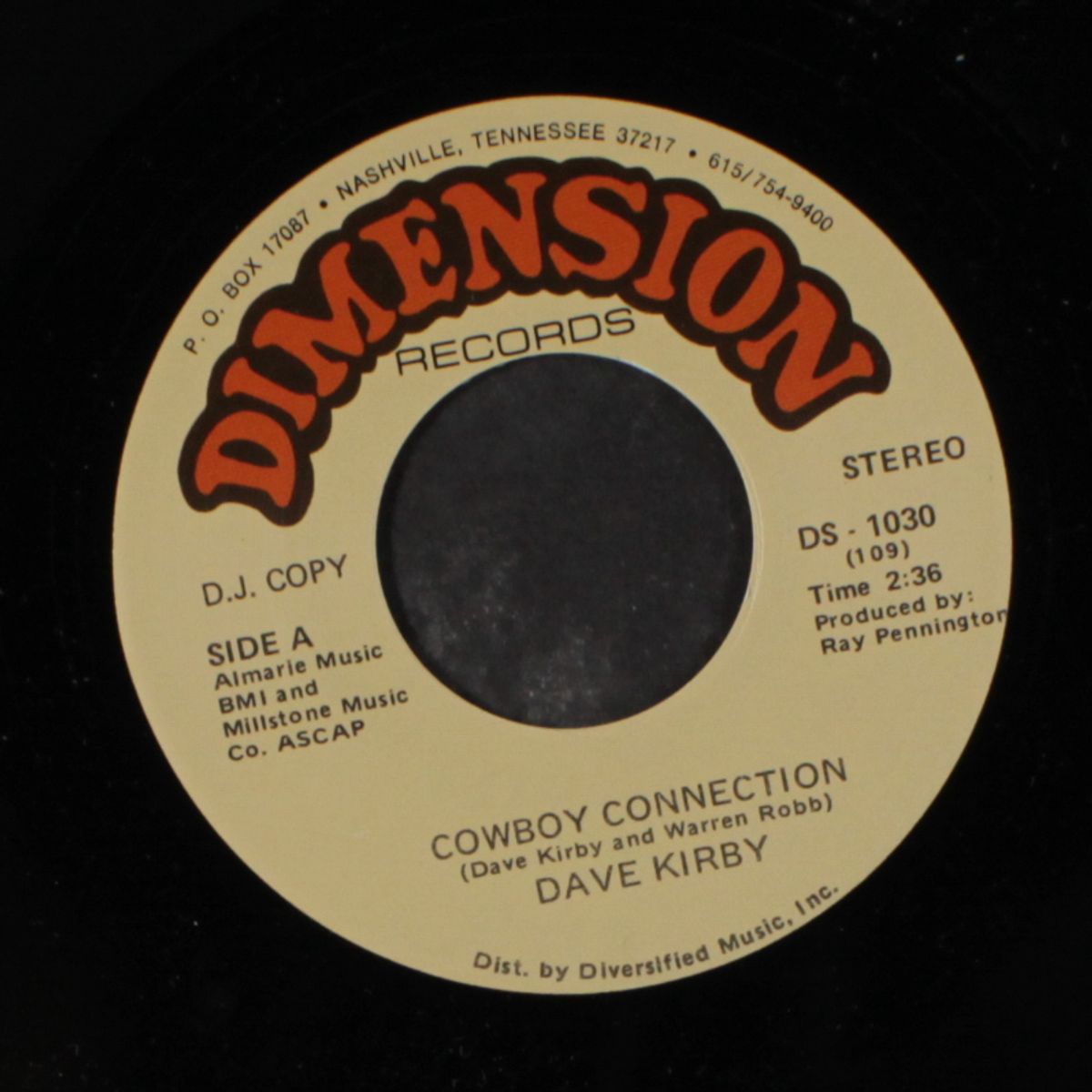 cowboy connection/mono by DAVE KIRBY