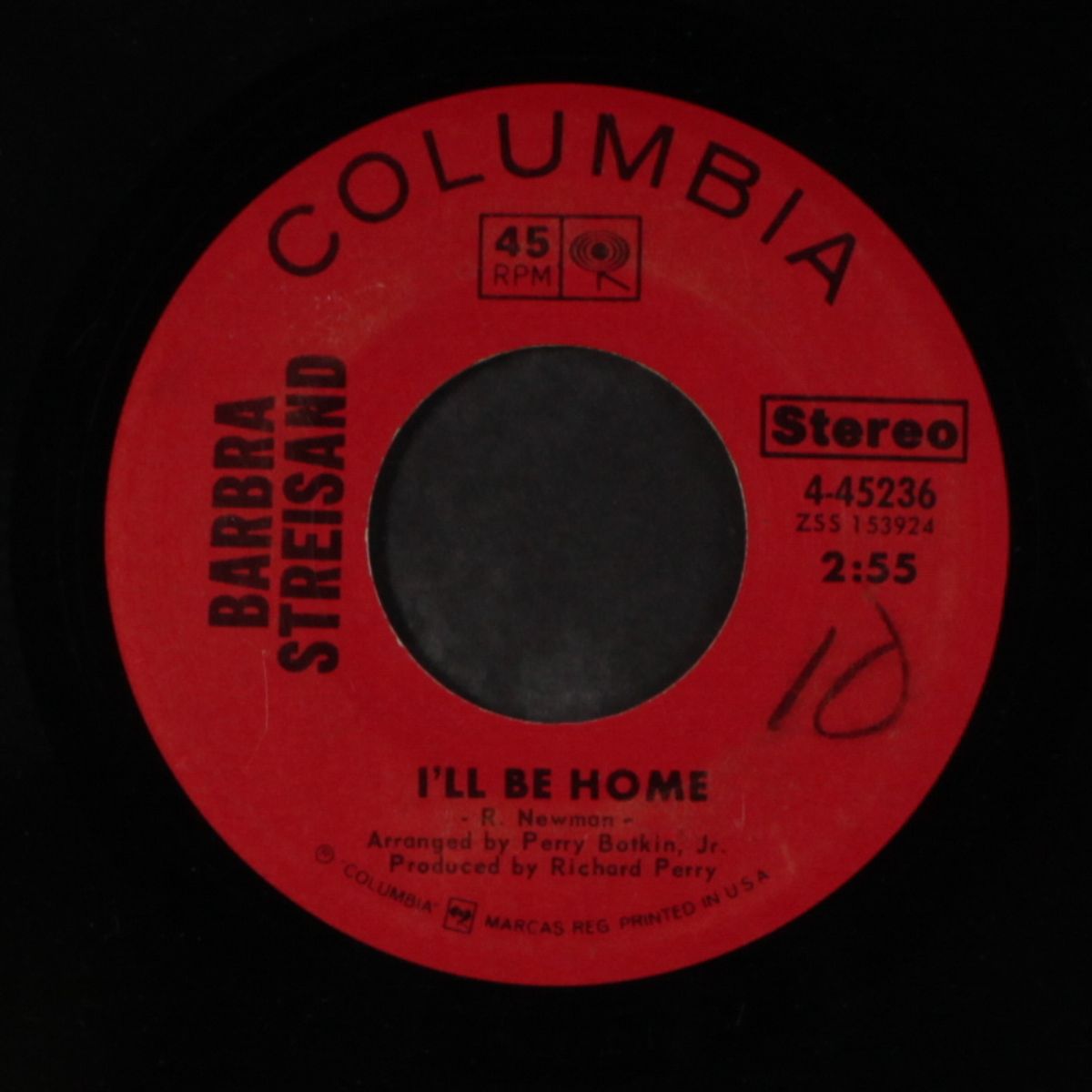 stoney end / i'll be home by BARBRA STREISAND