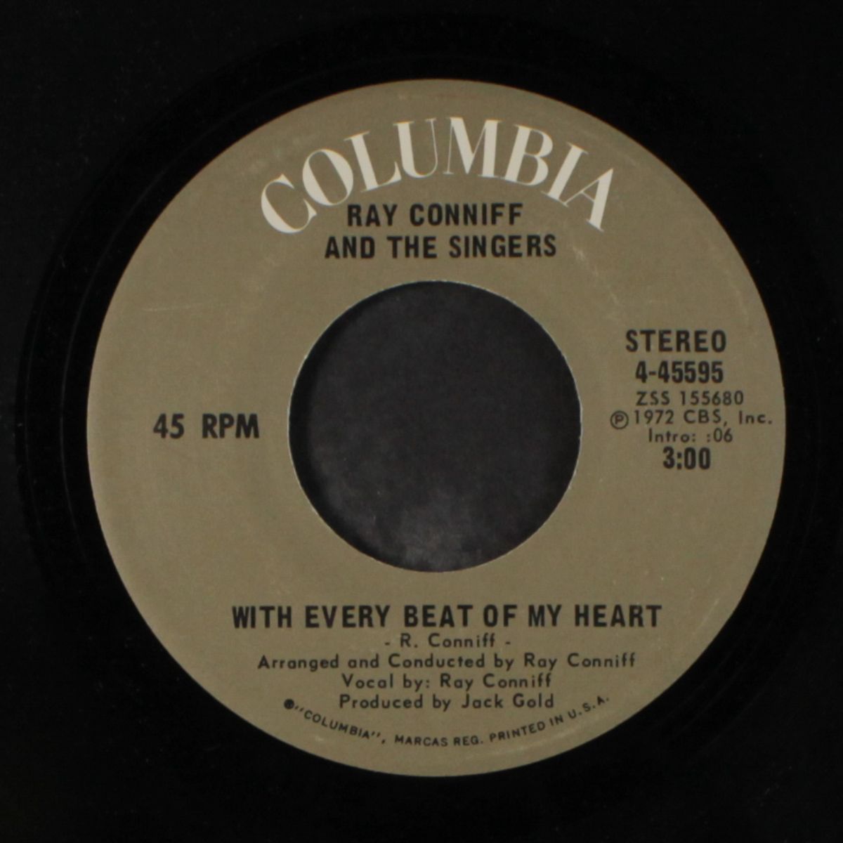 with every beat of my heart by RAY CONNIFF & SINGERS