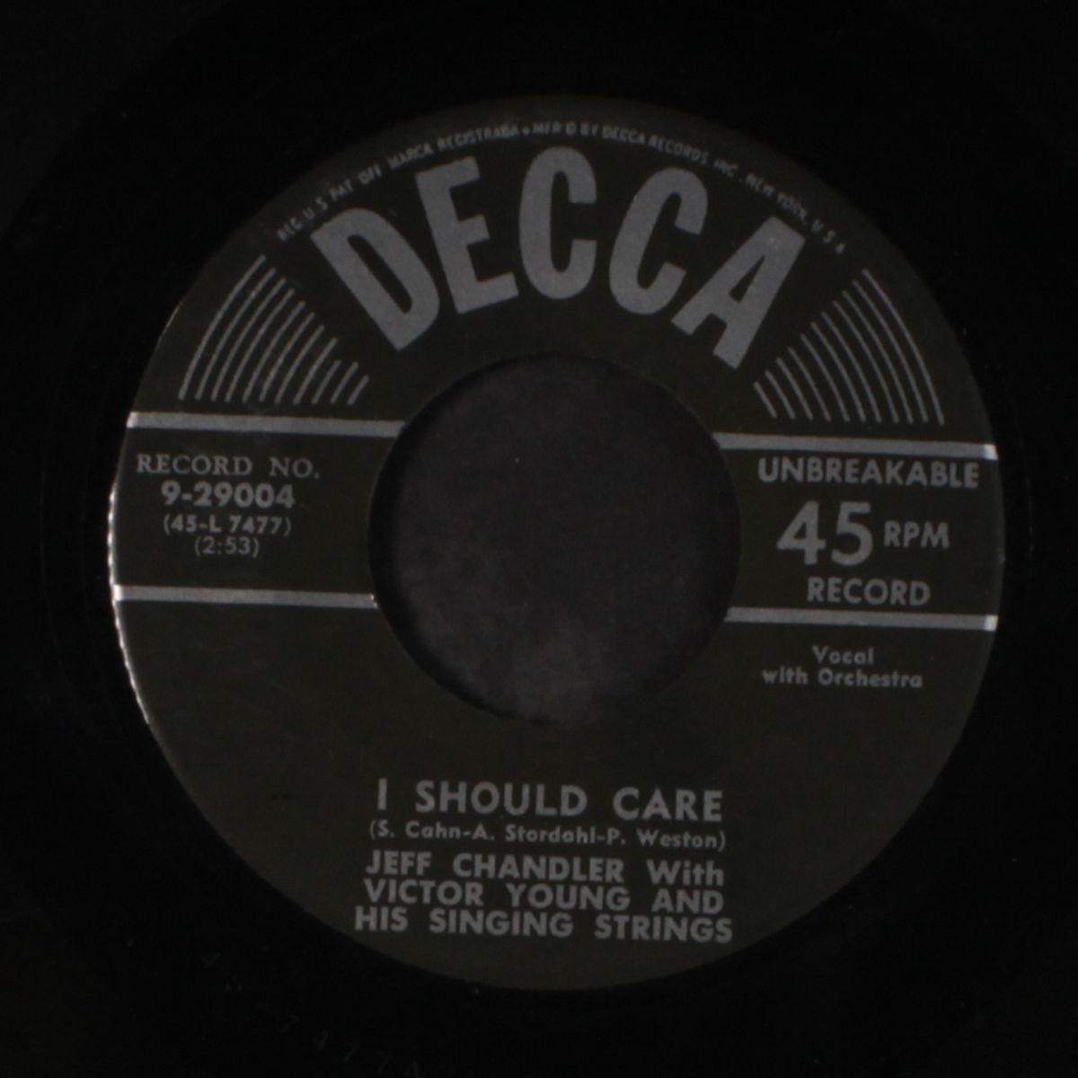 i should care by JEFF CHANDLER