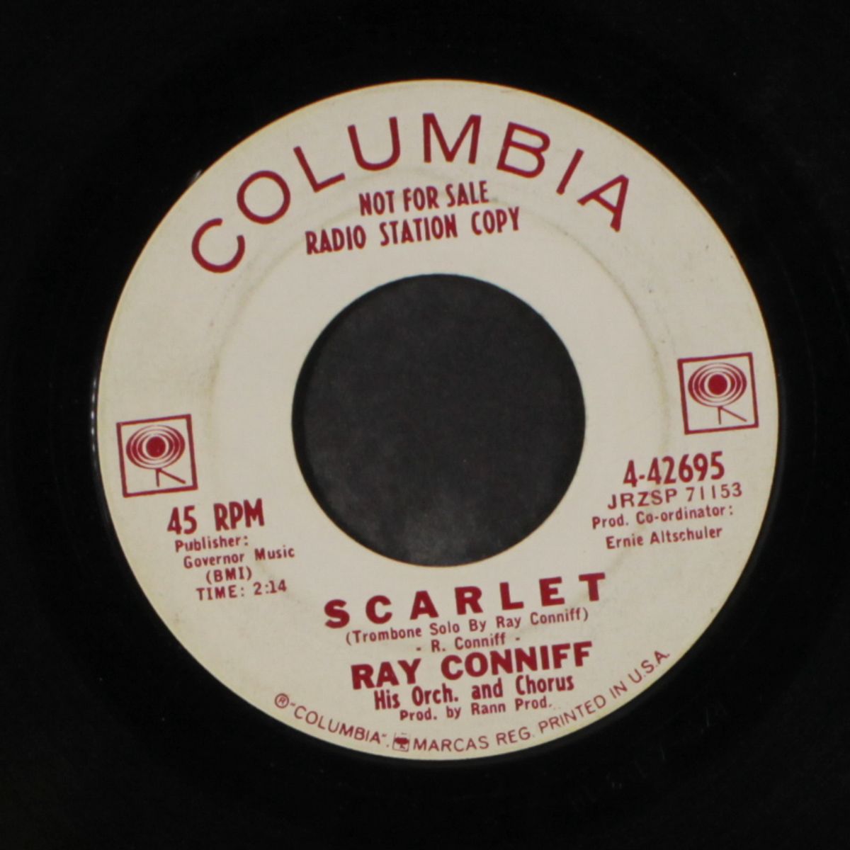 scarlet / popsy by RAY CONNIFF