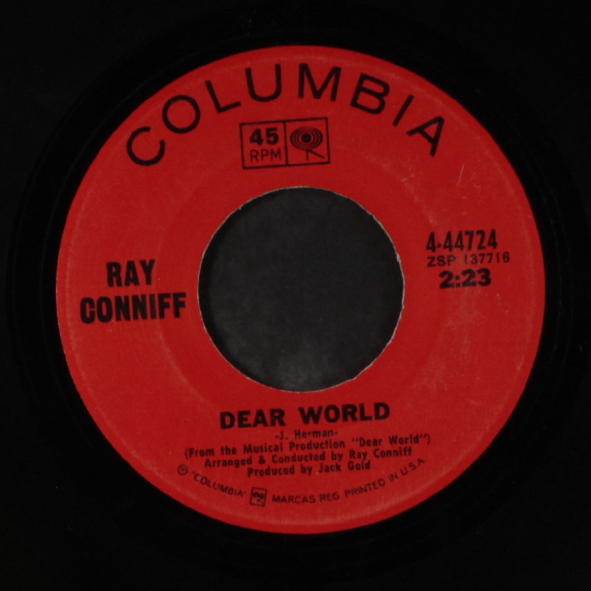 dear world by RAY CONNIFF