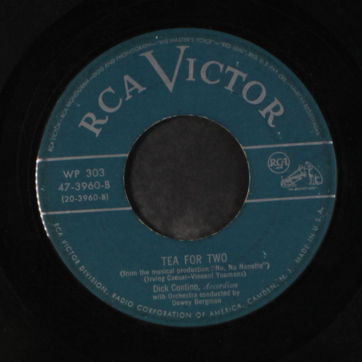 peggy o'neil / tea for two by DICK CONTINO