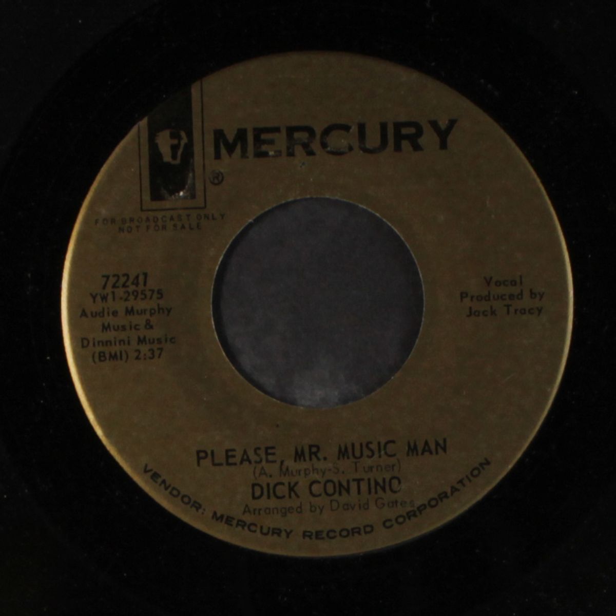 please, mr. music man / forgive you by DICK CONTINO