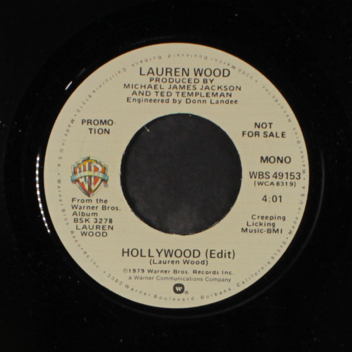 hollywood / mono by LAUREN WOOD