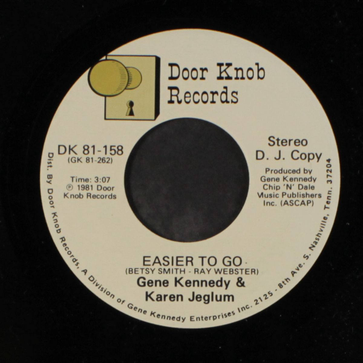 easier to go / same by GENE KENNEDY & KAREN JEGLUM