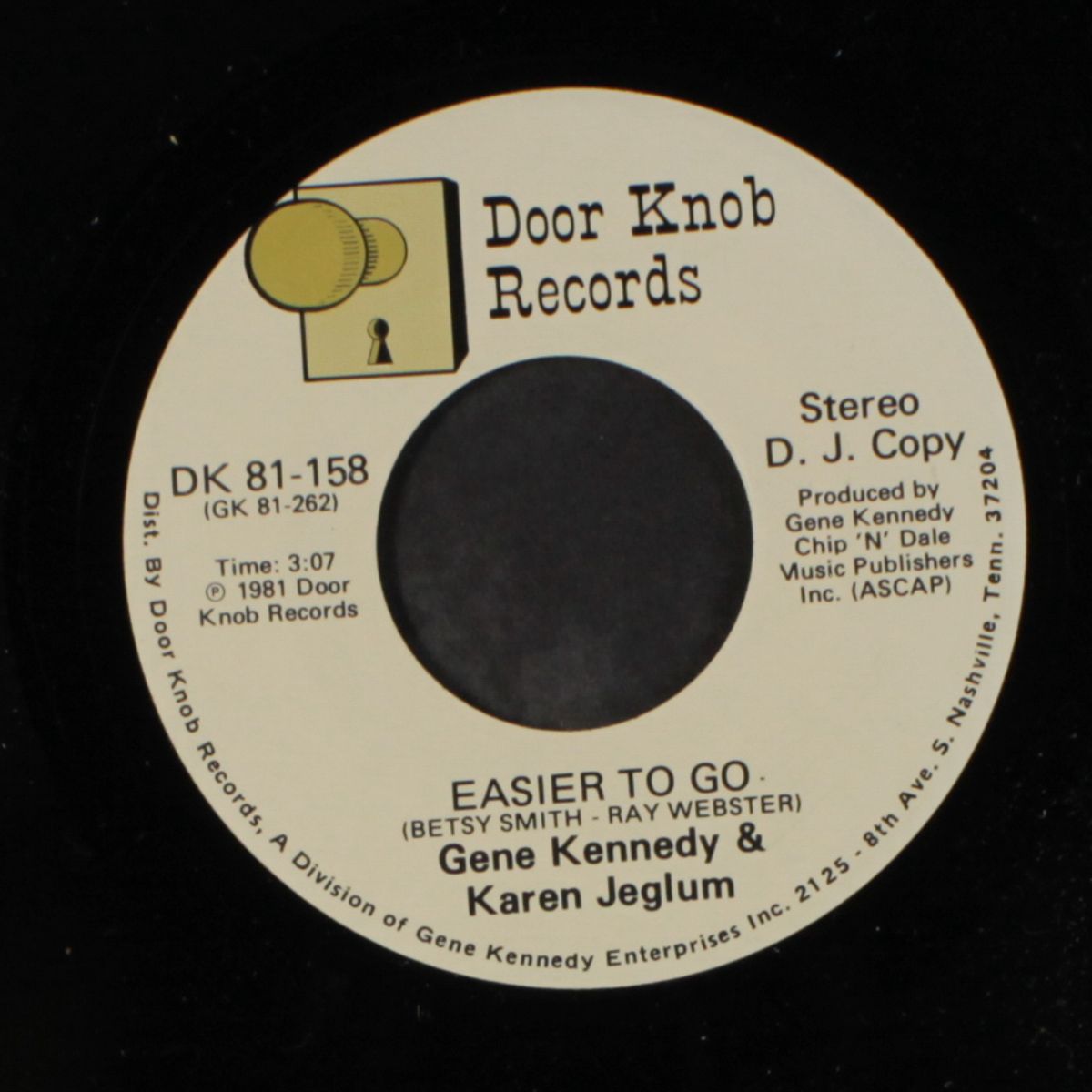easier to go / same by GENE KENNEDY & KAREN JEGLUM