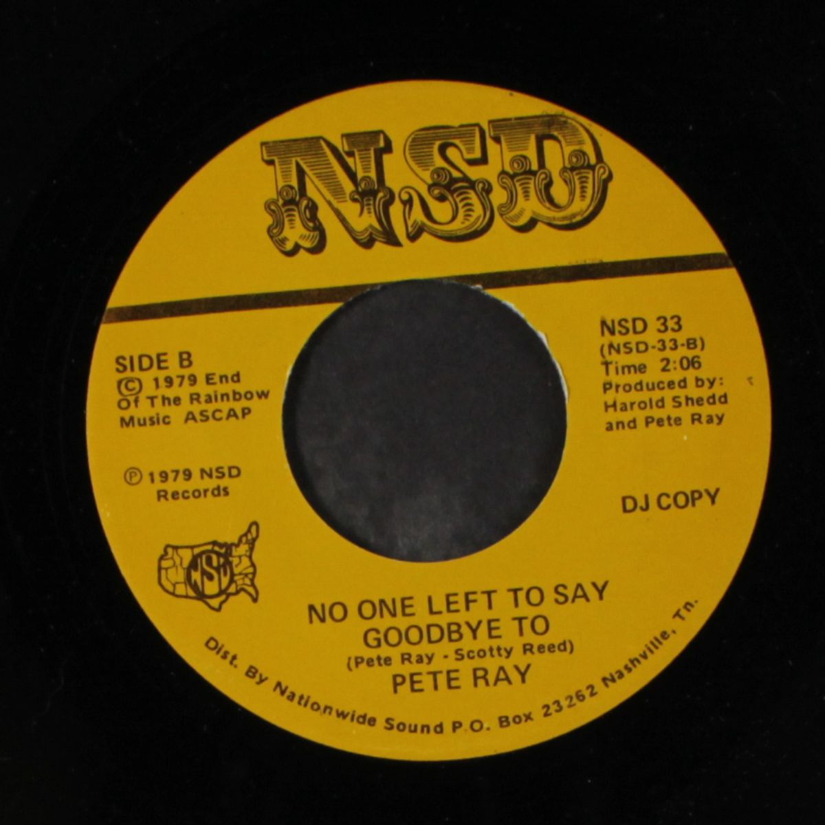 don't they look natural / no one left to say goodbye by PETE RAY