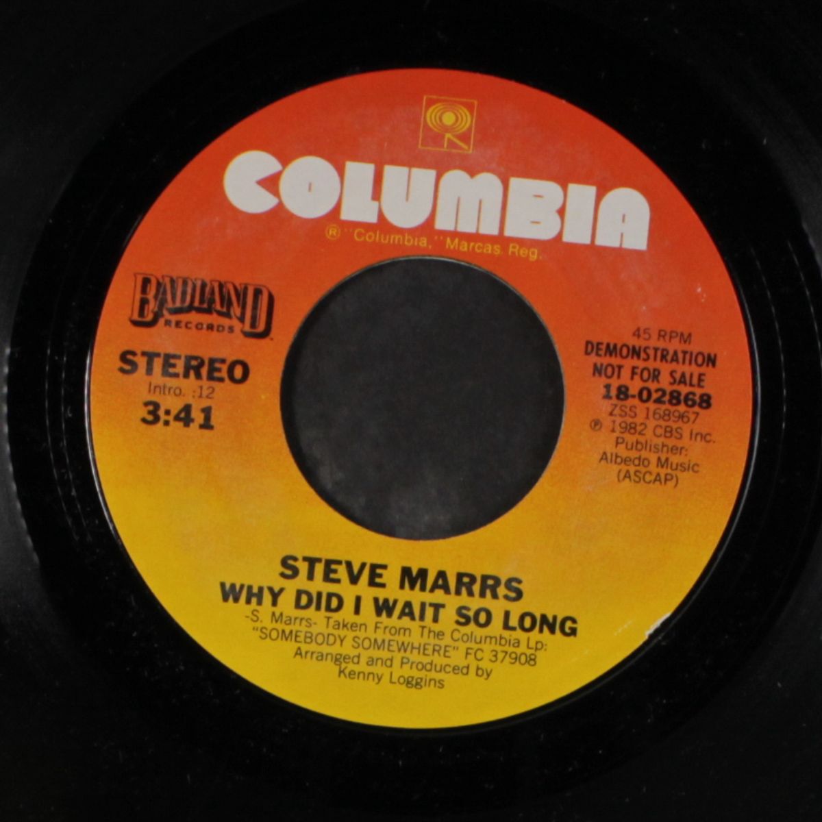 why did i wait so long by STEVE MARRS