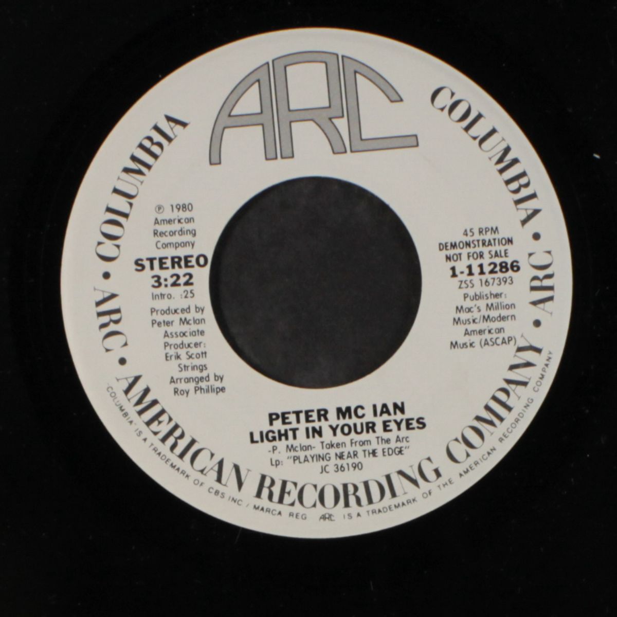light in your eyes by PETER MC IAN