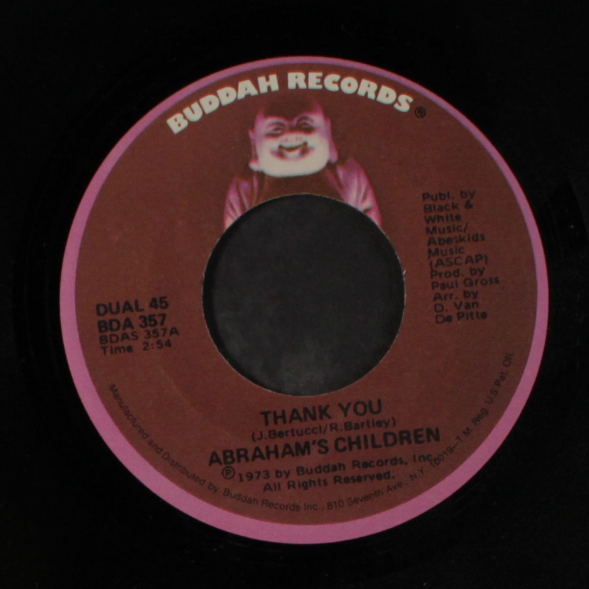 thank you / workin' for the man by ABRAHAM'S CHILDREN