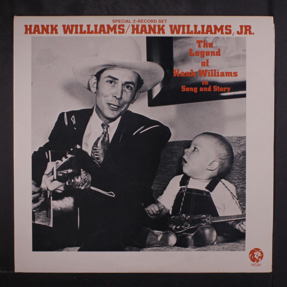the legend of hank williams in song & story by HANK WILLIAMS / HANK WILLIAMS JR.