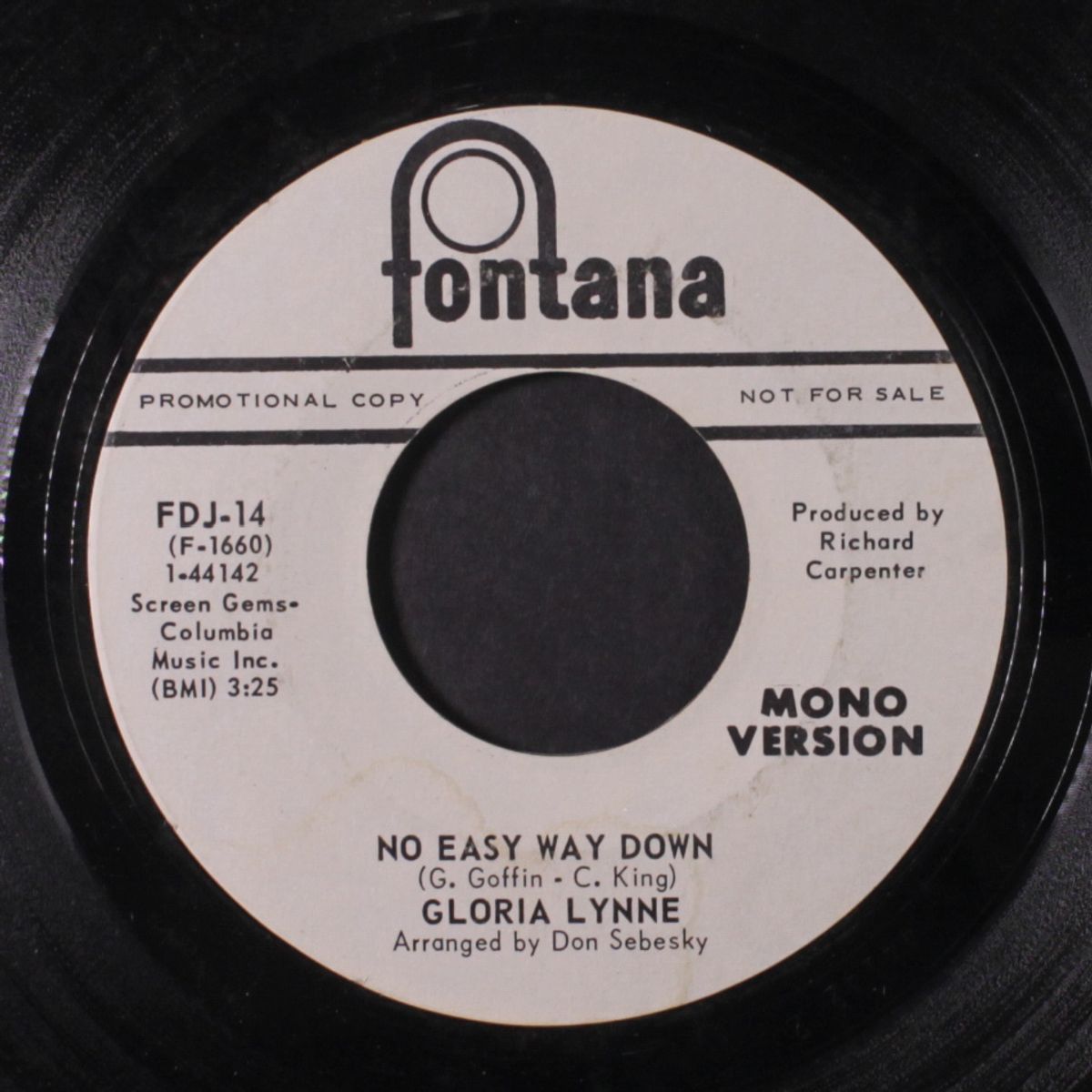 no easy way down / mono by GLORIA LYNNE